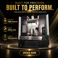 Centre d'usinage vertical CNC VTC1000, tour-fraiseuse combinée pour bride
