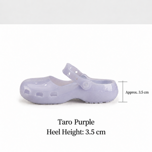Zuecos y Mules Mary Jane Color Rosa Melocotón, Tacón de 3.5 cm, Zapatos Casuales Sin Cordones - Product Image 2