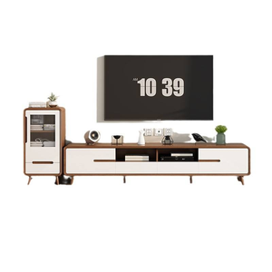 Modern Nordic Style Solid Wood Multifunctional TV Stand <b>Storage</b> Drawers Living Room Coffee <b>Table</b> Media <b>Console</b> Home Furniture - Product Image 2