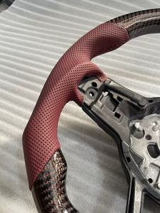 พวงมาลัยคาร์บอนไฟเบอร์ สำหรับรถยนต์ Volkswagen MK6 Mk7 Passat <span class=keywords><strong>Golf</strong></span> 4 5 6 6R 7 7.5 8 MK4 5 6 7 7.5 8 7 R GTI GTD GTE <span class=keywords><strong>Variant</strong></span> R-Line - Product Image 4