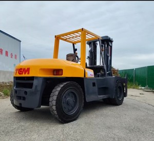 TCM 10-Ton 6m Aumentar el rendimiento Componente Carretilla elevadora diésel Maquinaria de construcción Máquina de movimiento de tierras Carretilla elevadora usada para la venta - Product Image 5