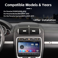 Android 13,0 4G + 64G/8G + 128G GPS 4G WiFi Carplay 8 '7862 Car Media Radio para Porsche Cayman 987 997 Facelift 2005-2012 Dashboard