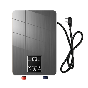 Chauffe-eau instantané intelligent sans réservoir, numérique LED, en acier inoxydable, 110V/220V, <span class=keywords><strong>petit</strong></span> modèle pour salle de bain - Product Image 1