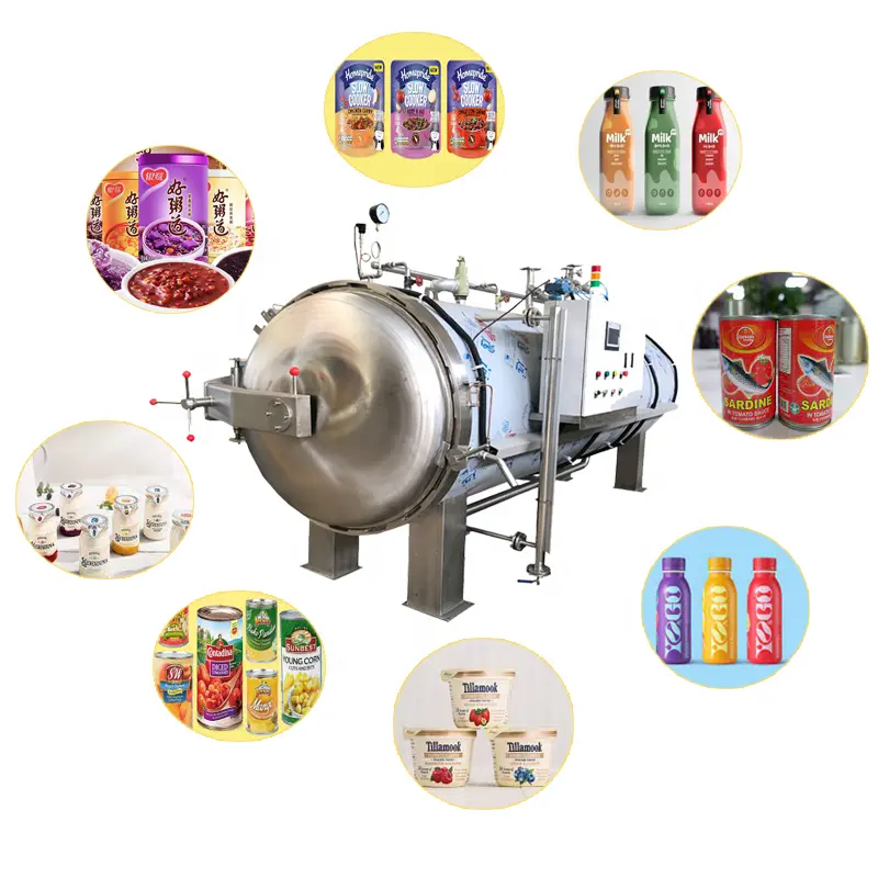 food sterilizer retort autoclave for canning