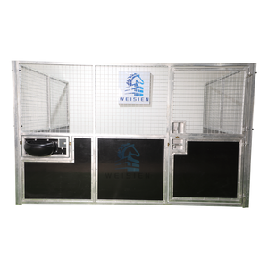 Écurie portable en acier galvanisé pour chevaux, abri extérieur, panneaux d'écurie, équipement équestre durable, garantie de plus de 5 ans - Product Image 1