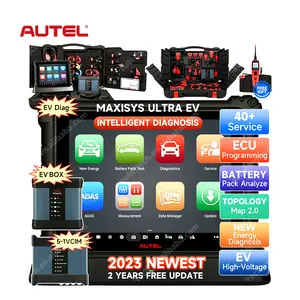 Autel Maxisys Ultra EV 40 Service ECU Battery Pack Tool 5-in-1 VCMI EV Cars Diagnostic Tools
