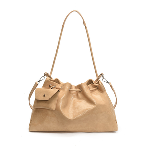 Bolso de mano coreano de gran capacidad para mujer, moderno bolso de hombro multifuncional de PU - Product Image 3