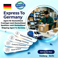 Services d'exécution express Agent logistique livraison porte à porte livraison vers l'Allemagne aéroport de Hambourg exportateur