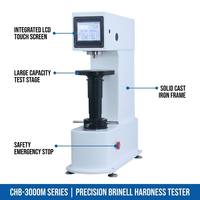 CHB-3000M Digital Brinell Hardness Tester 3000KGF 10 Test Forces LCD Display for Metal Steel Lab
