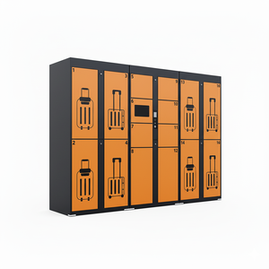 Casier à bagages électronique intelligent en métal pour gares ferroviaires et hubs de métro avec interface multilingue - Product Image 3