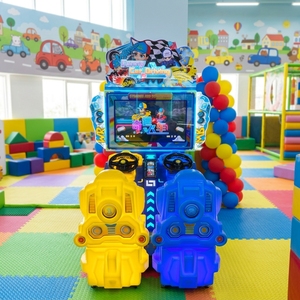 Nueva Máquina de Juego de Carreras Divertida para Dos Jugadores, Operada con Monedas - Máquina de Carreras de Simulación Arcade - Equipo de Atracción - Product Image 1
