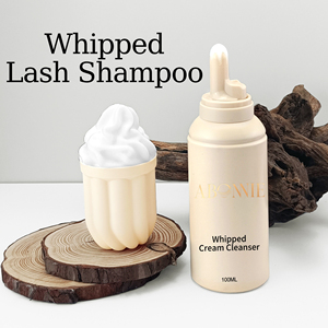 Abonnie, venta al por mayor, espuma, extensiones de pestañas, champú, Etiqueta Privada, crema vegana, Kit de champú para pestañas, champú para pestañas batidas Rosa personalizado - Product Image 3