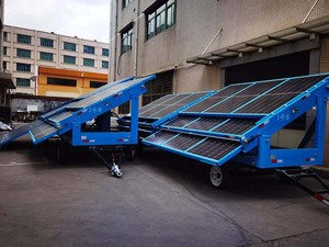 Générateur solaire mobile ENERGYFIT S800-70 70 kWh sur remorque avec système de stockage d'énergie MPPT pour l'alimentation hors réseau industrielle - Product Image 5