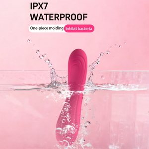 هزاز صغير قوي للنقطة G مصنوع من السيليكون الناعم قابل لإعادة الشحن عبر USB مقاوم للماء IPX7 جهاز تدليك هزاز للتحفيز البظري والشرجي - Product Image 4