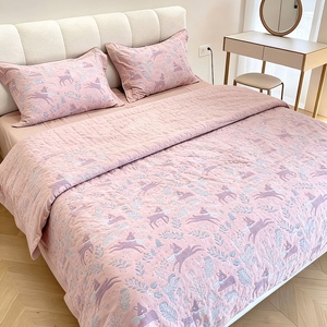 Ensemble de <span class=keywords><strong>couvre</strong></span>-lits 3 pièces 100 % coton, doux et résistant, pour la maison et l'hôtellerie, commandes en gros - Product Image 2