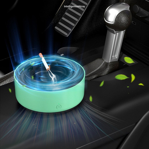 Cendrier électrique portable sans fumée purificateur d'air taille de poche pour la fumée secondaire pour Halloween Graduation Pâques Thanksgiving - Product Image 5