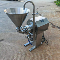 Moulin à farine de boulangerie Essential Moteur à roulement en acier inoxydable Moulin à colloïde pour jus de fruits, beurre d'arachide, snack, traitement de noyau