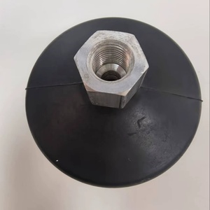 ART.088550 Patin d'amortissement à ventouse pour machine à papier ondulé avec écrou métallique pour absorption des chocs - Product Image 1