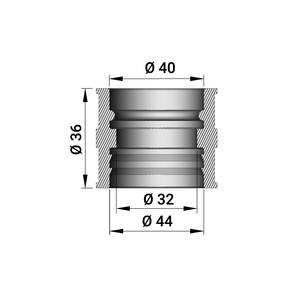 Caoutchouc d'admission pour carburateurs PHBE-PHF 30-34 (hauteur 35 cm) - Product Image 2