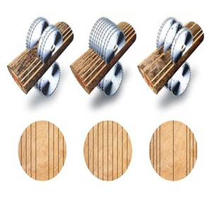 Multi Blade Gang Rip Saw Machine Wood <b>Log</b> Timber Lumber <b>Cutting</b> Sawmill Line - Product Image 2