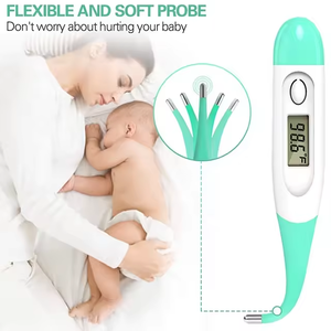Termometro Digitale Clinico per Neonati con Ampio Display LCD e Allarme Febbre - Product Image 2