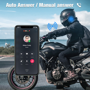 Auriculares <span class=keywords><strong>Bluetooth</strong></span> para Casco de Motocicleta Fodsports FX4 PRO 1KM para 4 Personas, Intercomunicador, Auriculares Inalámbricos Impermeables - Product Image 3