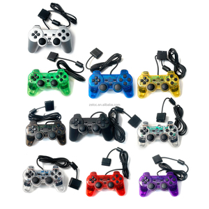 Gamepad Joypad Nirkabel untuk <span class=keywords><strong>PS2</strong></span> dengan Motor Getar dan Sensor Gerak - Product Image 1
