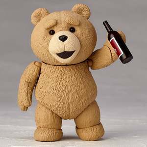 Yamaguchi TED2 palabras sucias oso PVC muñeca de acción de mano nuevo en caja al por mayor oso de peluche divertido ladrón modelo juguete inspirado Frozen - Product Image 2