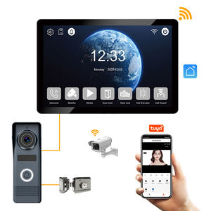 Videoportero <span class=keywords><strong>Básico</strong></span> de 2 Cables, Pantalla IPS de 10.1 Pulgadas, Monitor Táctil HD de 1280*800, IP65 Resistente al Agua, Solución Económica para el Hogar - Product Image 1