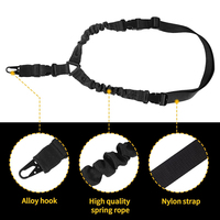 Accessoires tactiques pour armes à feu, sangle d'épaule en nylon robuste, détachable rapidement, équipement de défense personnelle