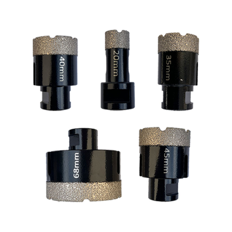 Vacuum Brazed Diamond Core Drill Bit