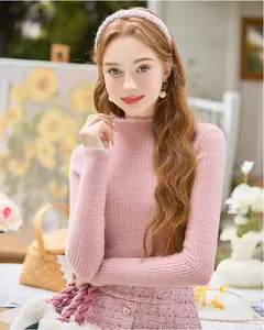 2024 Nueva moda Sexy Knit Warm Fashion Pullover Sweater