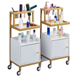 Chariot de beauté en métal de haute qualité moderne, chariot de salon, meubles en solde pour le salon et la salle de bain - Product Image 1