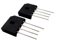 Redresseur en pont professionnel KBU1010 10A 1000V, diodes à branchement direct pour courant rectifié directeur moyen