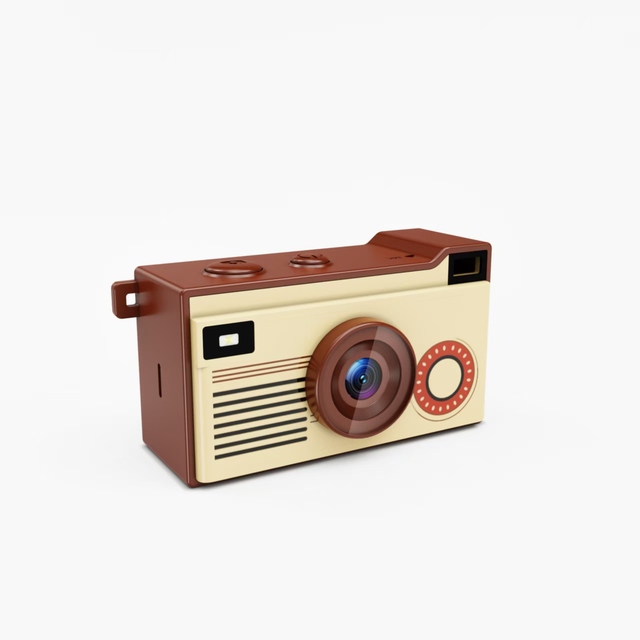 Mini Fashion Camera 12MP CMOS Sensor 1080p 24x Digital Zoom MicroSD 32GB Built-in Memory Body Worn Thumb Pendant Camera