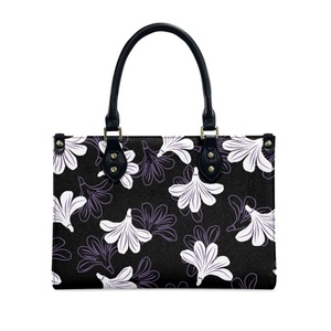 Tendencia Personalización del producto Hawaiian Pua Naupaka Imprimir Alta calidad Moda de lujo Señoras Pu Bolso Imprimir a pedido - Product Image 4