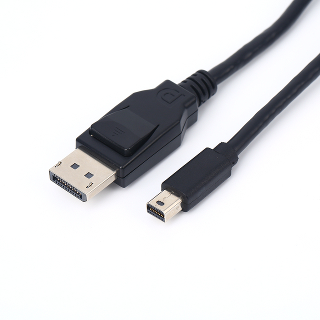 8K Mini DP 1.4 Male-to-Male Gold-Plated Cable with PVC Jacket Cotton Braided Shielding for Computer HDTV DVD Player Home Theater