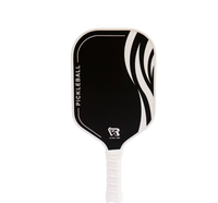 Raquette de pickleball durable en fibre de carbone originale 12K, grain tissé pressé à chaud, 16 mm, pour différents joueurs