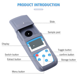 ZD Digital Turbidity Meter 0-200 UNT Portable <b>Water</b> Quality Tester for Wastewater Tap <b>Water</b> - Product Image 1