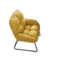 Sillón Individual Moderno y Minimalista para Sala de Estar, Cómodo, Suave y Multifuncional, para Uso en Villas y Hospitales