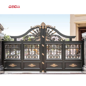 Portones de entrada, diseño de tubería de hierro, diseño de Puerta de Hierro, diseño de parrilla Simple para Villa - Product Image 3