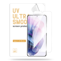 Protecteur d'écran en verre UV HD pour téléphone Protecteur Cutter Anti peeping UV hydrogel Auto-guérison HD UV Hydrogel Film protecteur
