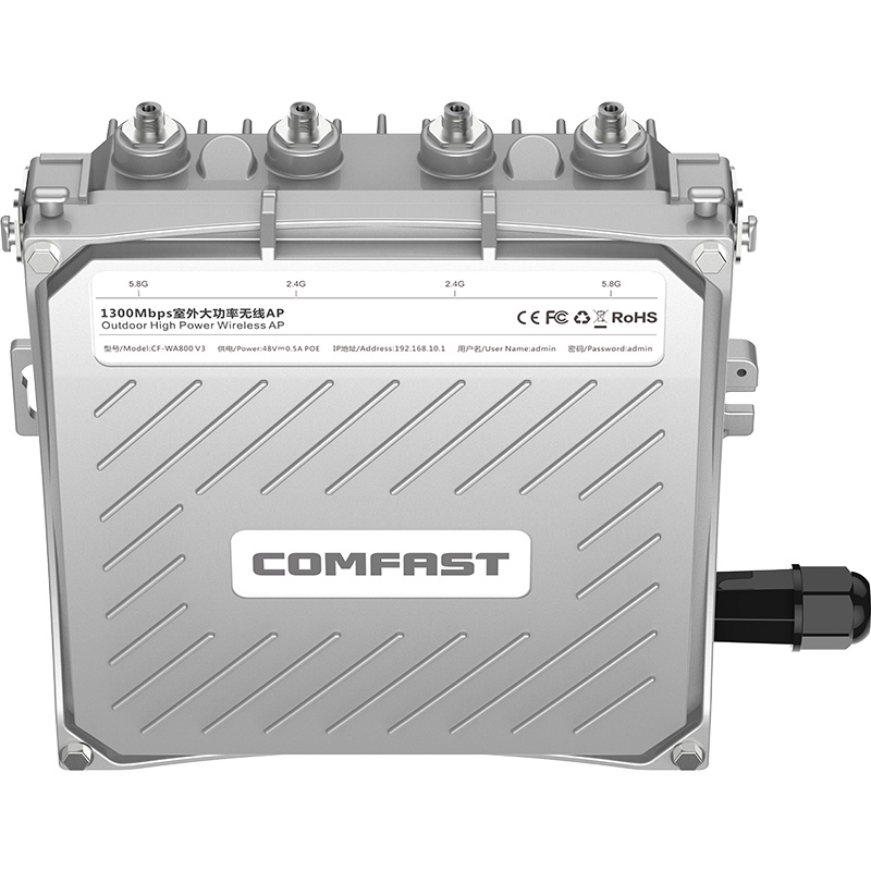 Amplificateur De Signal PoE Comfast CF-WA350 - 1300 Mbps, Routeur Filaire (neuf)