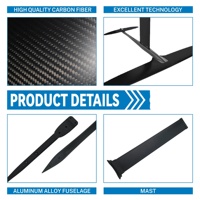 LIHENG Hydrofoil Full Carbon Fiber Unisex pour E-Foil Surfboard Hot Selling Model Water Sports ODM OEM Available