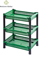 Panier de Rangement Multifonctionnel TWINS DOLPHIN G-013 Bleu/Rouge Protection de l'Environnement