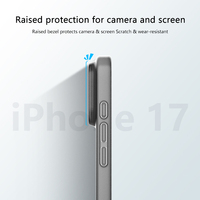 Twinscase pour iPhone 16 Pro Max étui en gros étui de téléphone portable accessoires pour iPhone 17 3D magnétique personnalisé étui de téléphone transparent