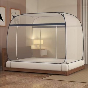 Hermosa Mosquitera grande de lujo cama de red plegable tienda redonda portátil plegable Pop Up mosquitera <span class=keywords><strong>para</strong></span> cama - Product Image 1