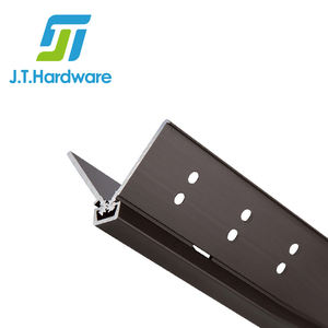 पूर्ण सतह आधा चूल स्विंग स्पष्ट चौड़े फेंक छुपा एल्यूमीनियम गियर निरंतर टिका - Product Image 1