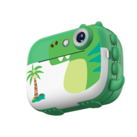 Appareil photo instantané pour enfants à double objectif haute définition avec capteur CMOS, prise en charge de la carte MicroSD, fonctions MP3 et filtre, écran 3,0 pouces