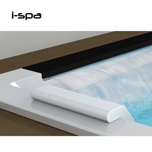 Bañera de Cascada Independiente con Hidromasaje, Material Acrílico, Color Blanco, Incluye Desagüe - Product Image 2